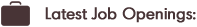 Latest Jobs